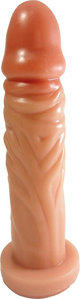 Pênis Realístico - Veias e Glande (cabeça) - 1° Linha - Flexível e Macio - 17 x 3,9 cm - Silicone Antialérgico - Pele e Black