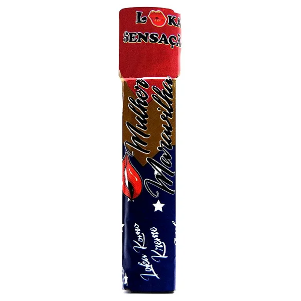 Mulher Maravilha - Gel Excitante Feminino Beijável - Marca: Loka Sensação - Efeitos: Aquece, Excita e Provoca Prazer na Mulher