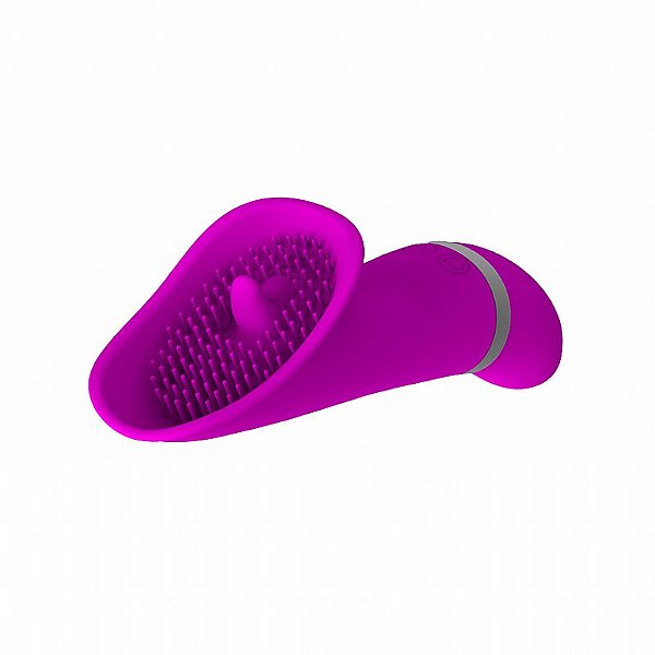 Vibrador de Clitóris - Estimulador de Seios e Vulva - Textura Estimuladoras - Língua e Cerdas - 30 Tipos de Vibrações