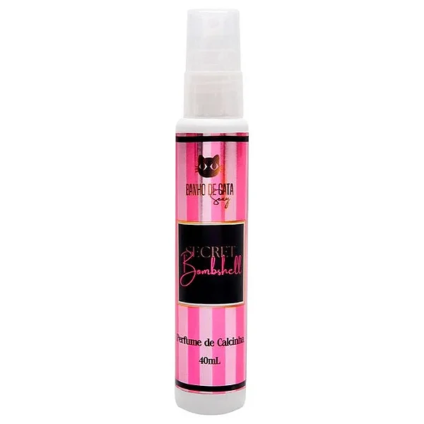 Perfume de Calcinha - Antisséptico - Afrodisíaco - Banho De Gata - 40ml