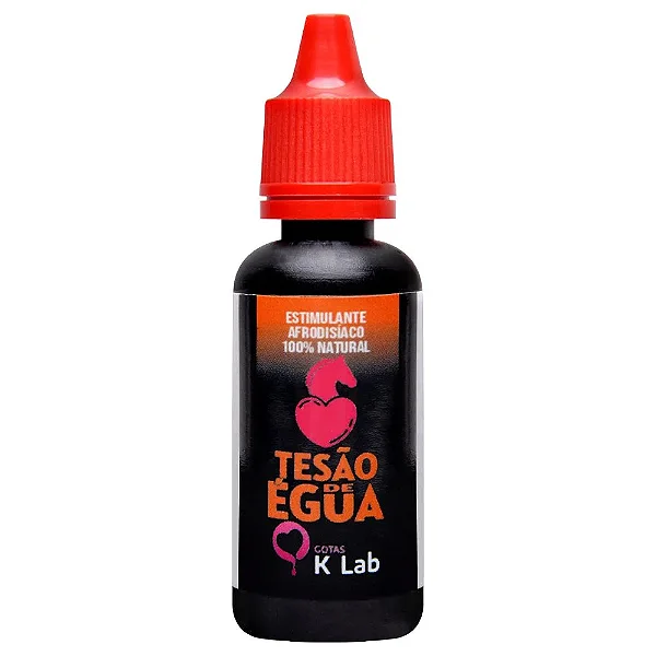 Tesão de Égua - Em Gotas - Estimulante Sexual Feminino - Aumenta Vontade da Mulher Transar - 20Ml - Uso Adulto