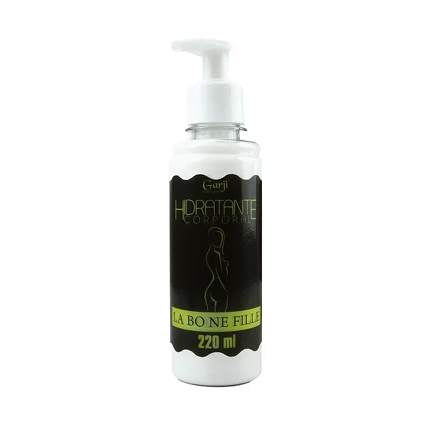 Hidratante Corporal La Bonne Fille - 03 Funções: Hidratante - Lubrificante - Massagem Sensual - 220ml - Garji