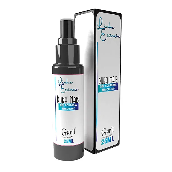 Dura Mais Gel Retarda Ejaculação 25Ml Garji - Linha Premium