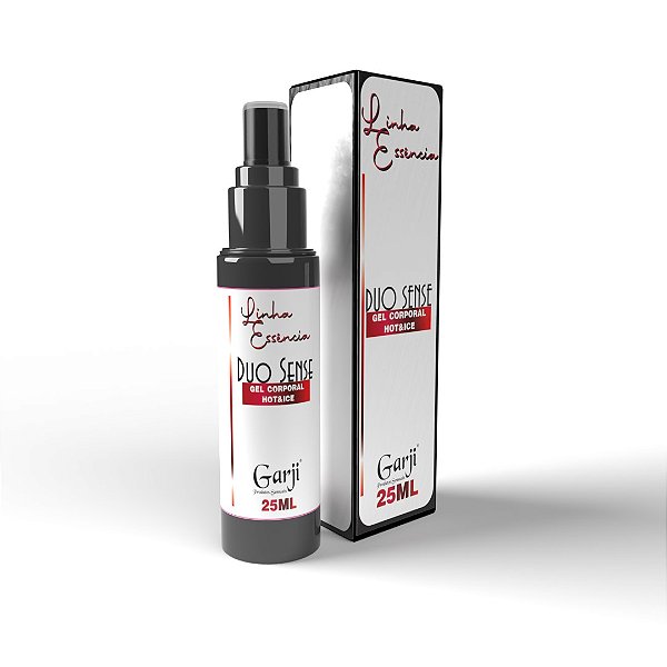 Duo Sense - Gel Excitante Para o Casal - Esquenta & Esfria - Linha Essência - Coleção Premium - 25ml - Garji
