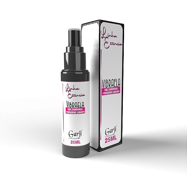 Vibra Ela - Gel Feminino - Excita + Vibra + Pulsa - Linha Essência - Coleção Premium - 25ml - Garji