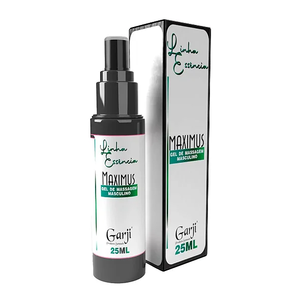 Maximus Gel Masculino Prolonga Ereção 25Ml Garji - Linha Premium