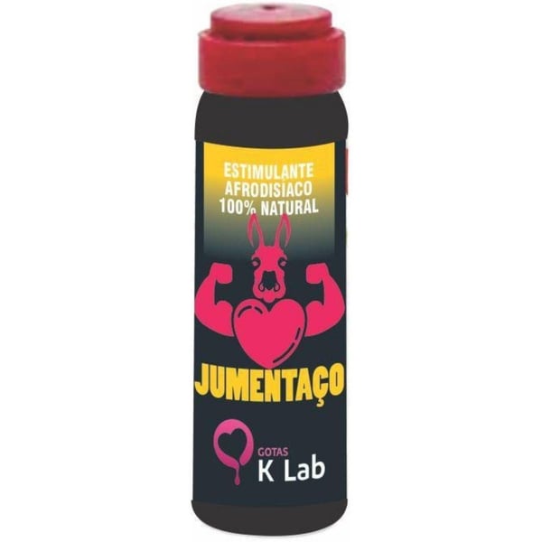 Jumentaço Excitante Masculino 10ml K-Lab | Estimulante Afrodisíaco e Vigor Sexual (Dose Única)