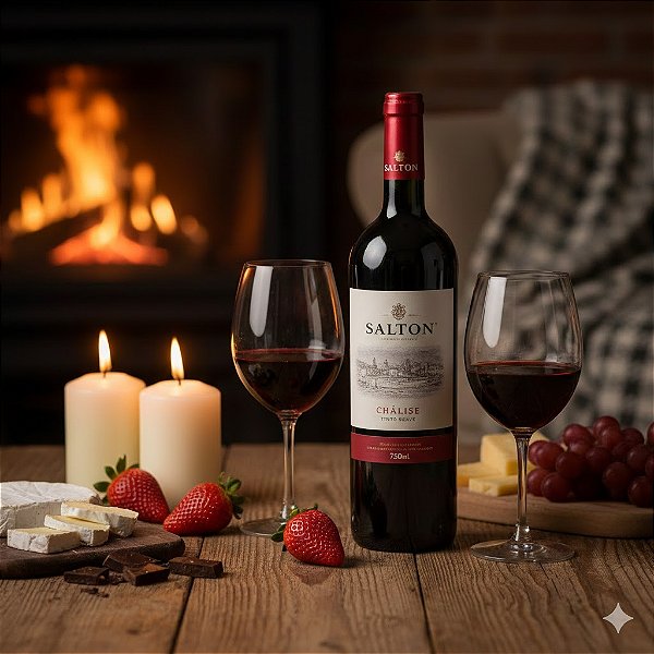 Salton Chalise Tinto Suave | O Néctar do Desejo para Sua Noite a Dois 750 ml