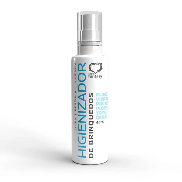 Higienizador de Brinquedos Eróticos 60ml Sexy Fantasy - Rio Preto e Ribeirão