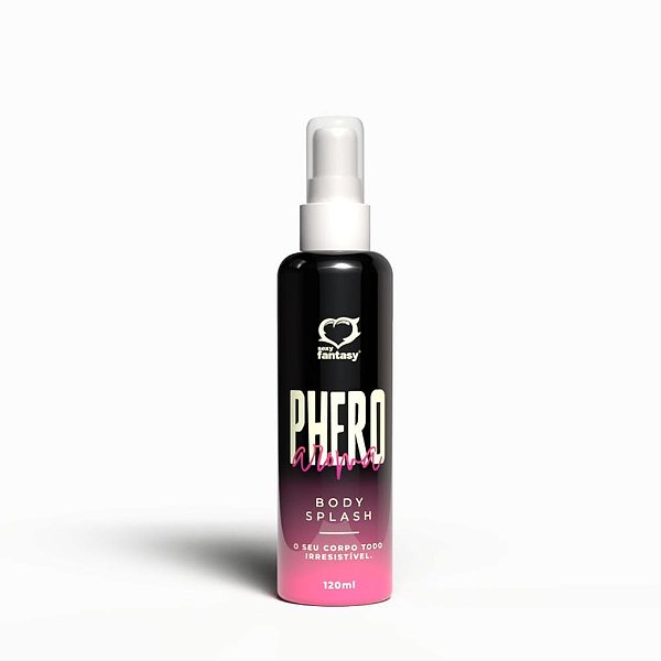 Body Splash Phero Aroma Feminino 120Ml Sexy Fantasy