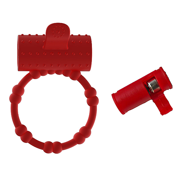 Anel Vibrador em Silicone Flexível com Estimulador e Vibração – Castelo dos Prazeres