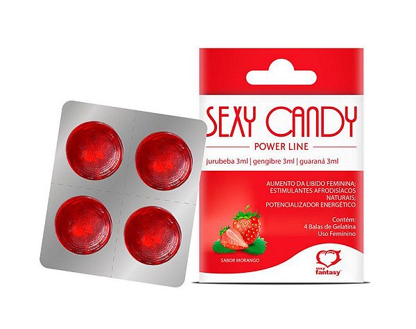 Sexy Candy Power Aumenta a Libido Feminino