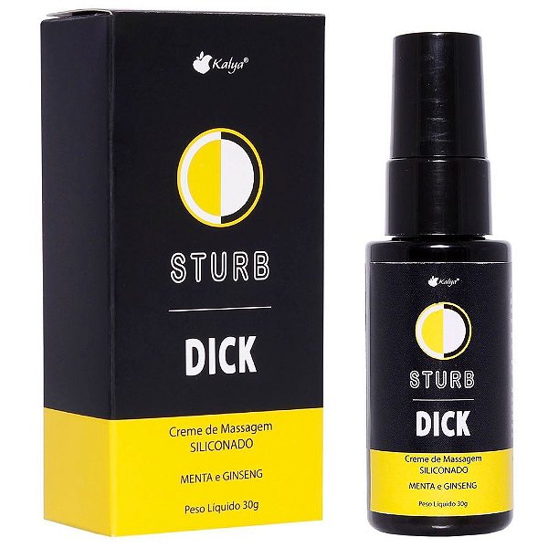 Creme Siliconado Masculino para Masturbação Sturb Dick Hot 30g