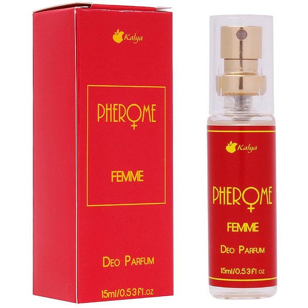 Perfume Afrodisíaco Feminino Pherome Femme 15ml