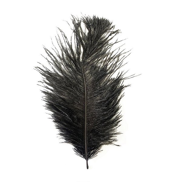 PENA PLUMA PRETA - COLEÇÃO PENAS