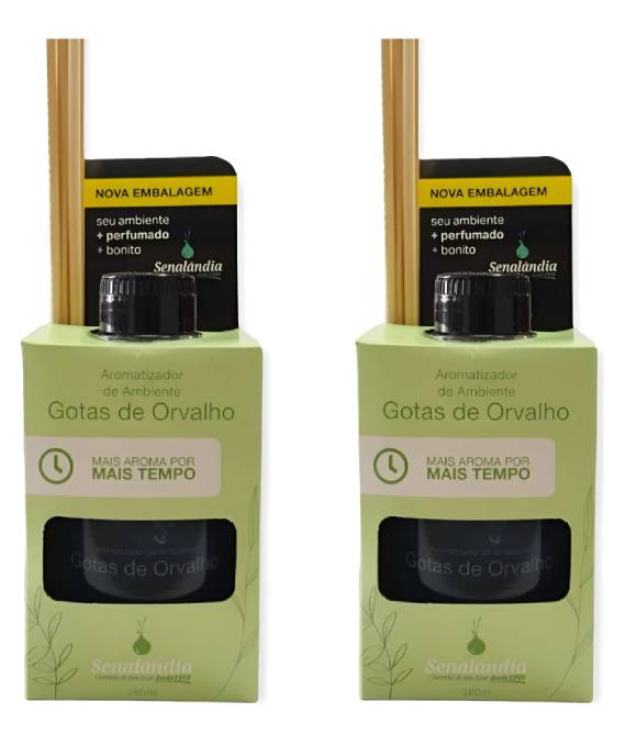 Aromatizador Ambiente Gotas Orvalho Difusor 280ml