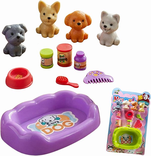 KIT Pets de Plástico 11 Peças Color