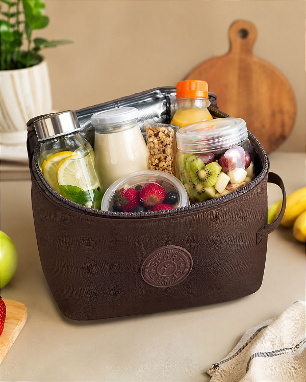Bolsa Térmica Fitness Trabalho Viagem 2,2 Litros