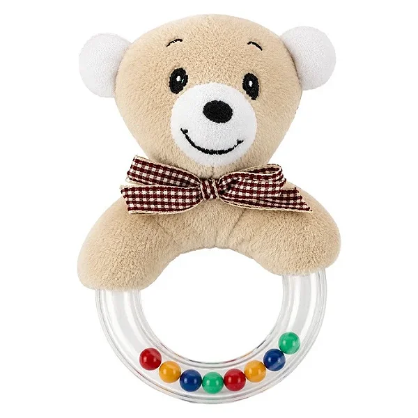 Chocalho bichinhos pelucia 12cm