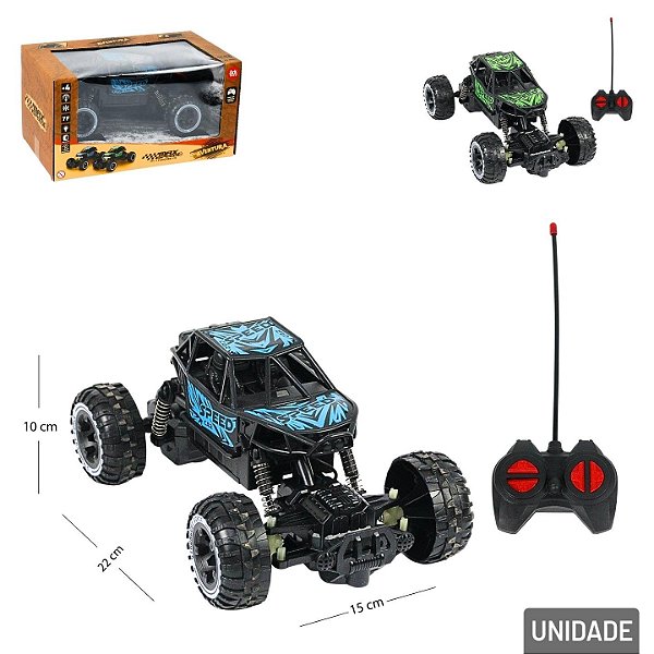 Carrinho de Controle Remoto OFF Road Aventura