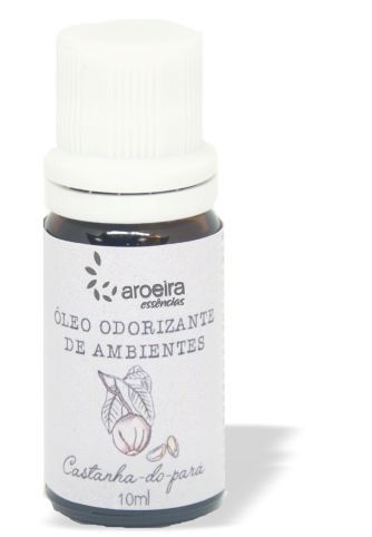 Óleo Perfumado Aroeira Essencias 10ml - Gotejador - Castanha-do-Pará