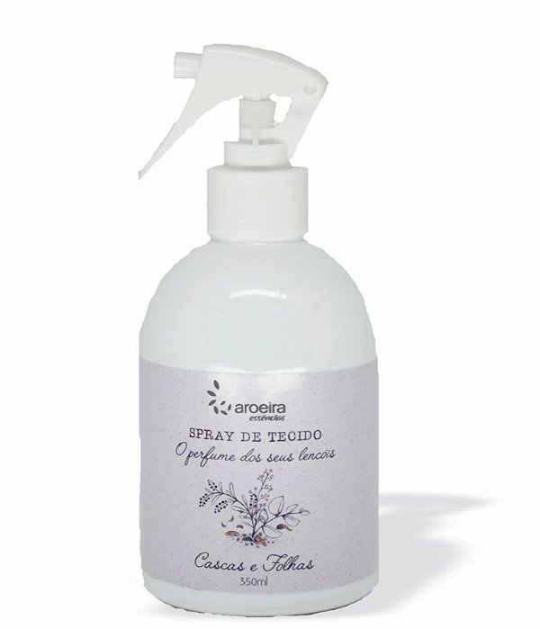 Spray Tecidos Aroeira Essencias 350ml - Mini-Trigger - Cascas e Folhas