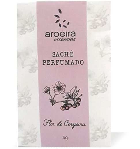 Sachê Perfumado Aroeira Essências 4g - Flor de Cerejeira