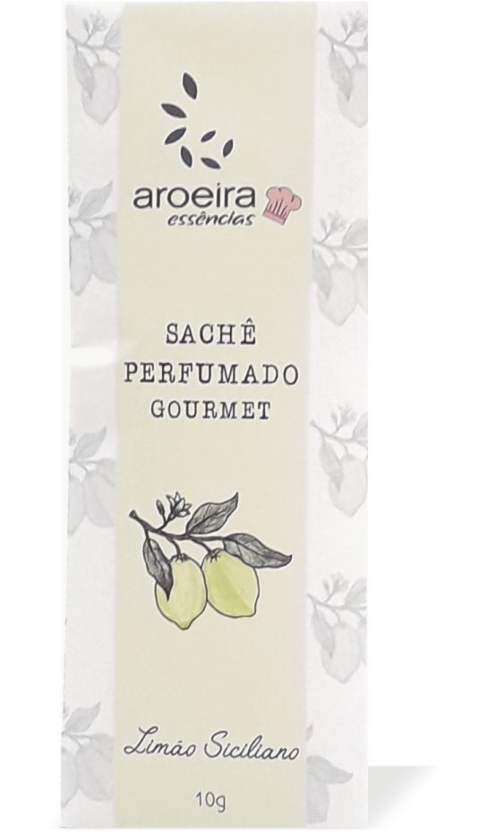 Sachê Perfumado Aroeira Essências 10g - Limão Siciliano