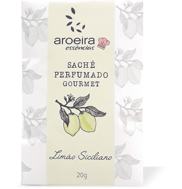 Sachê Perfumado Aroeira Essências 20g - Limão Siciliano