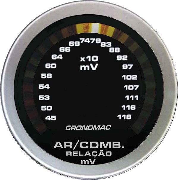 Hallmeter 52mm Milivolt Sport | Cronomac