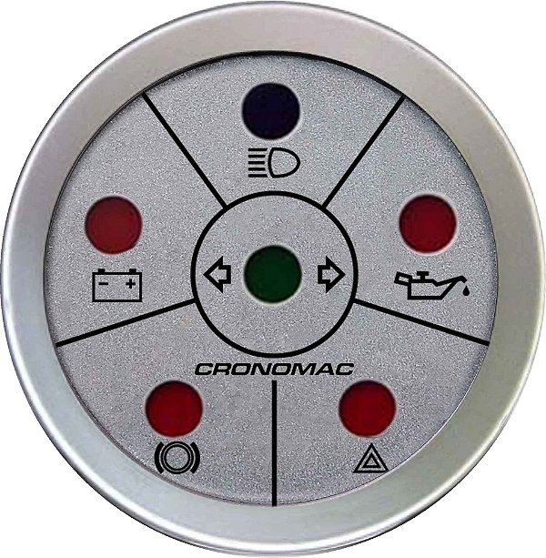 Sinaleira de Funções ø52mm Racing | Cronomac