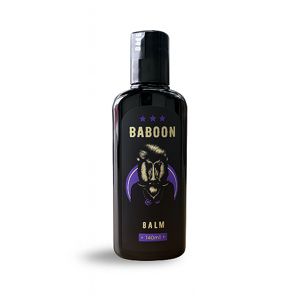 Balm de Barba Baboon 140ml – Pós-Barba Calmante, Anti-Frizz, Hidratação e Controle da Oleosidade