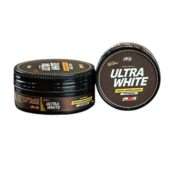 Pomada Modeladora Jaboque Ultra White 80g Fixação E Brilho