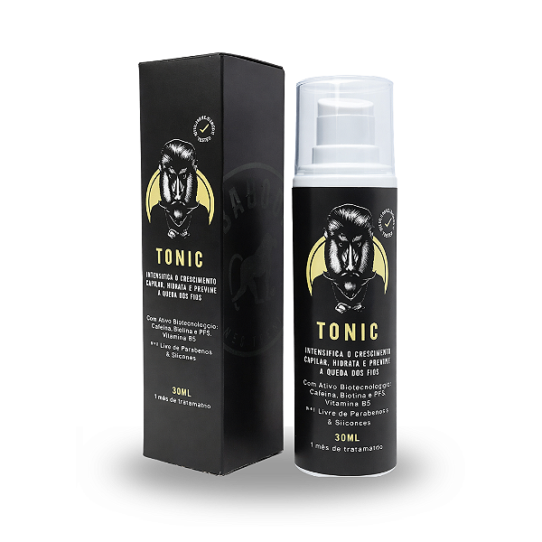 Tônico Capilar e Barba 30ml Baboon – Fortalecimento e Volume