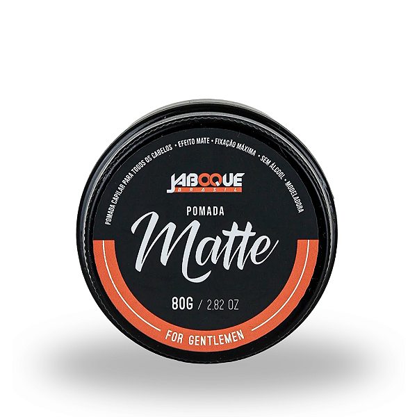 Pomada Efeito Matte Cabelo Natural 80g Jaboque Brasil