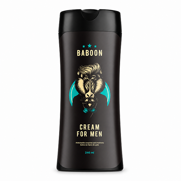Creme Hidratante Corporal Masculino Baboon 240ml