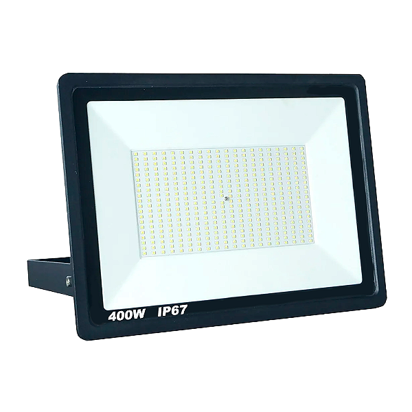 Refletor Led Holofote 400W Bivolt IP67 Cor Branco Frio