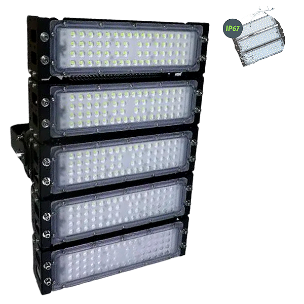 REFLETOR DE LED MODULAR 250W 6500K BF IP67 SLIM