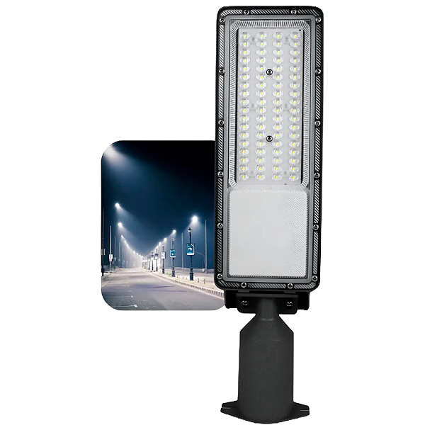 LUMINÁRIA PÚBLICA DE LED 50W BF 6500K AJUSTAVEL IP67