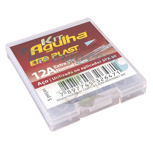 AGULHA 12A - EXTRA AÇO - AGULHA SPA80 - UNIDADE - REF 97