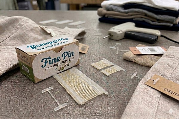 I FINE PIN POLIPROPILENO 7MM - EMBALAGEM 10 MIL PINOS - REF831