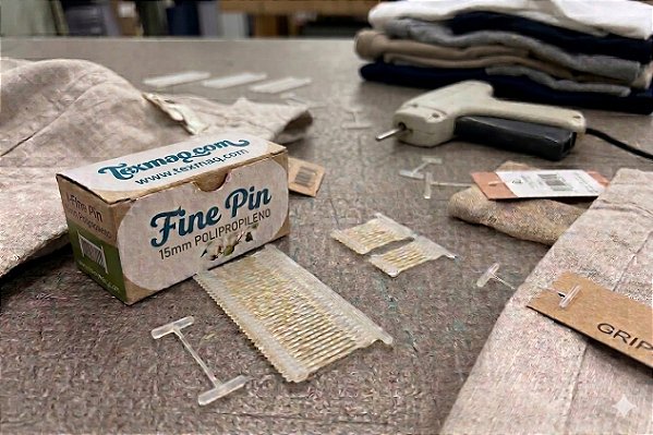 I FINE PIN POLIPROPILENO 15MM - EMBALAGEM 10 MIL PINOS - REF457