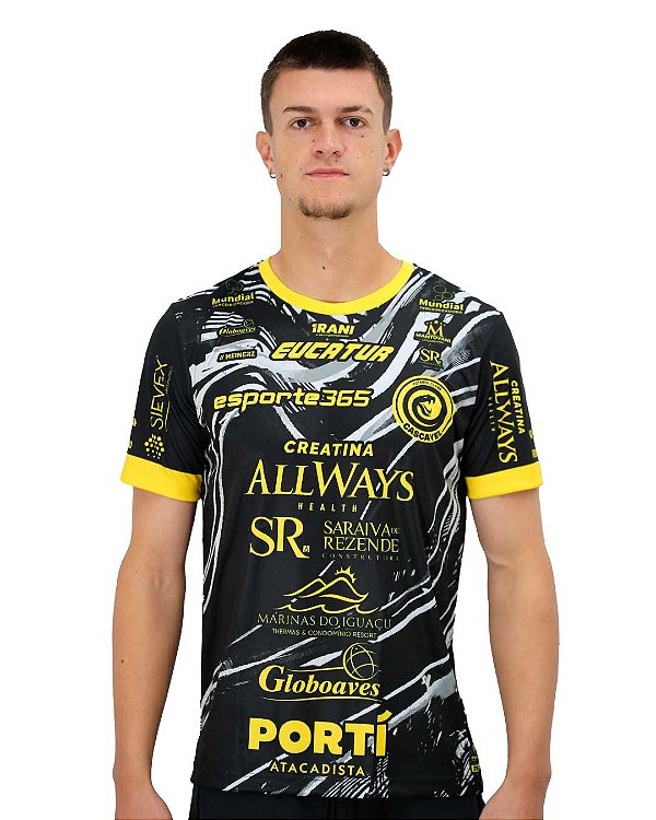 CAMISA OFICIAL 2025 FC CASCAVEL - PRETA GOLEIRO