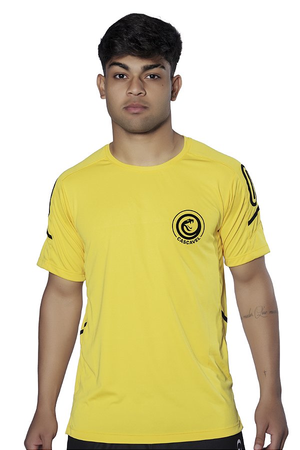 CAMISA CASUAL  FC CASCAVEL 2025  AMARELA