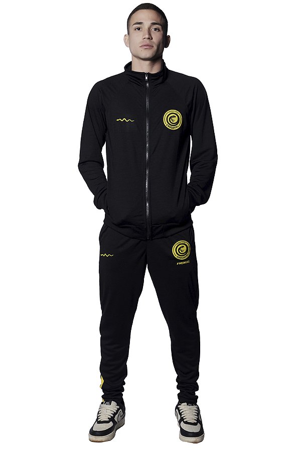 CONJUNTO DE AGASALHO  FC CASCAVEL 2025 PRETO