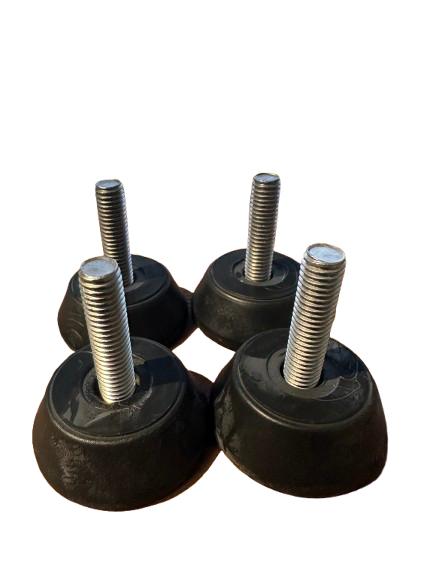 Kit Pé Nivelador Netter em Inox 4 (un) (Netter)