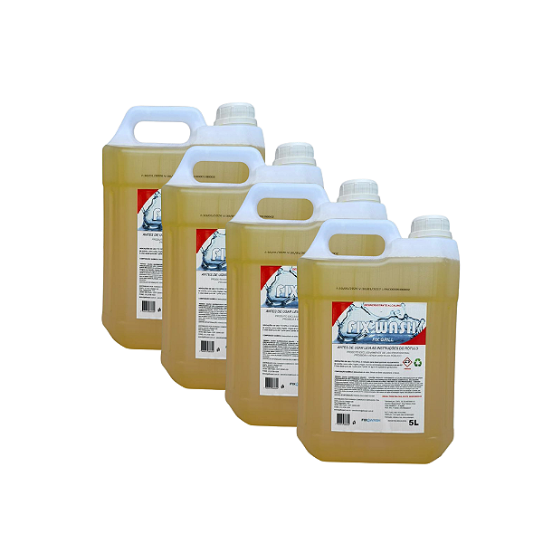 Detergente Desengordurante Alcalino GRILL - Fardo 4x5 LITROS (Fixwash)