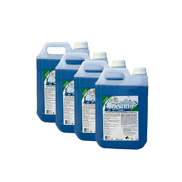 Secante para Lava Louças Industrial - Fardo 4x5 LITROS (Fixwash)