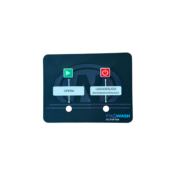 Adesivo Membrana Etiqueta do Painel NT 200 / 210 / 100 / 300 / 500 / TWISTER (Netter)