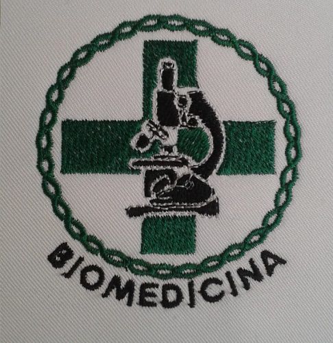 Bordado do brasão: Biomedicina